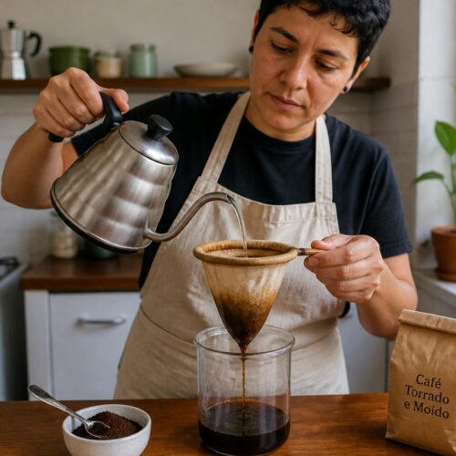 Café Coado no Pano: O Método Tradicional Brasileiro Passo a Passo