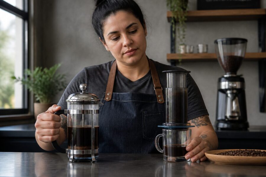 Prensa Francesa ou Aeropress: Qual Equipamento Vale Mais a Pena