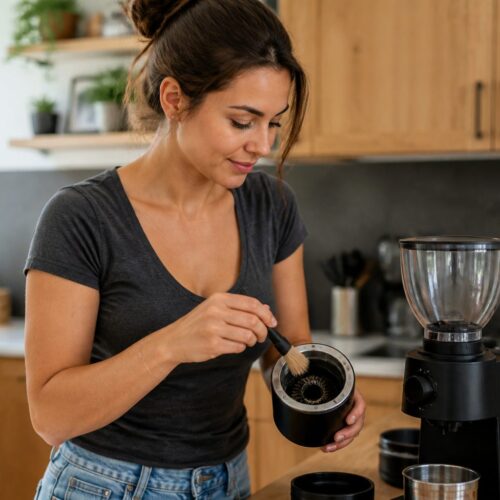 How to Clean a Coffee Grinder Without Leaving Old Grounds Behind