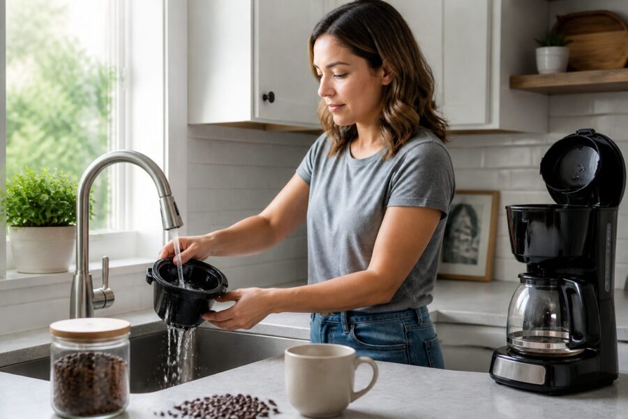 How to Clean a Drip Coffee Maker and Its Removable Parts