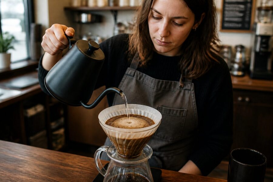 Coffee Blooming Explained: What Happens When Grounds Get Wet
