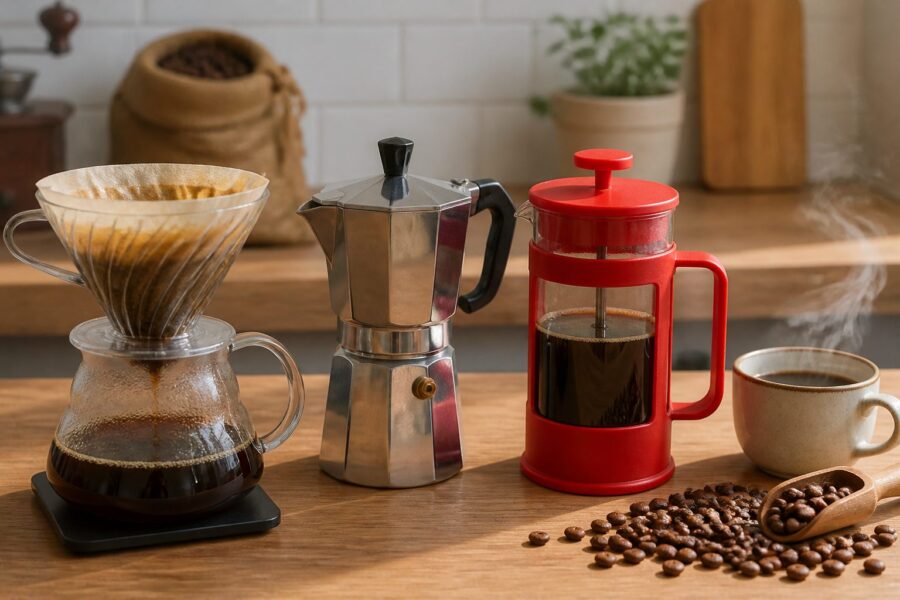 Coffee Brewer Materials: Glass, Stainless Steel, and Plastic