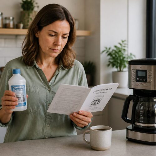 Coffee Maker Descaling: When to Check the Manual