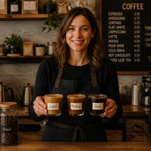 Light, Medium, and Dark Coffee Roasts: A Guide to the Labels