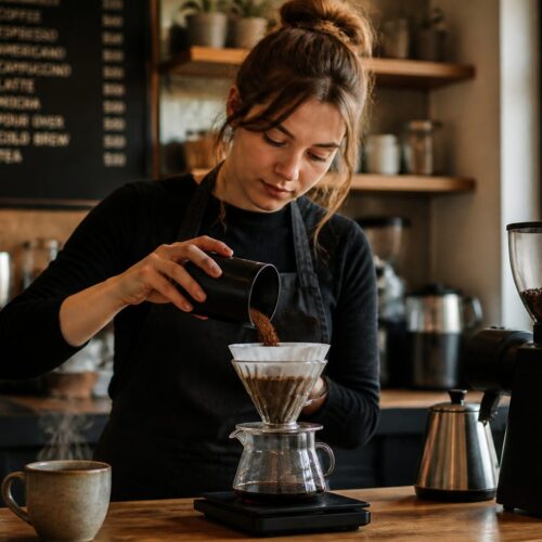 Using a Coffee Scale for a More Consistent Brew