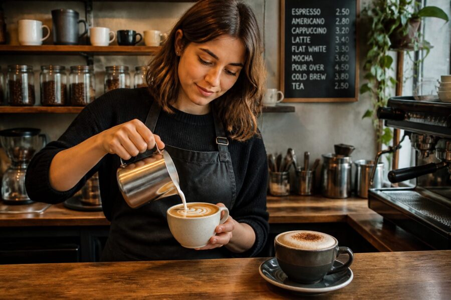 Latte and Cappuccino: A Guide to Two Espresso-and-Milk Drinks