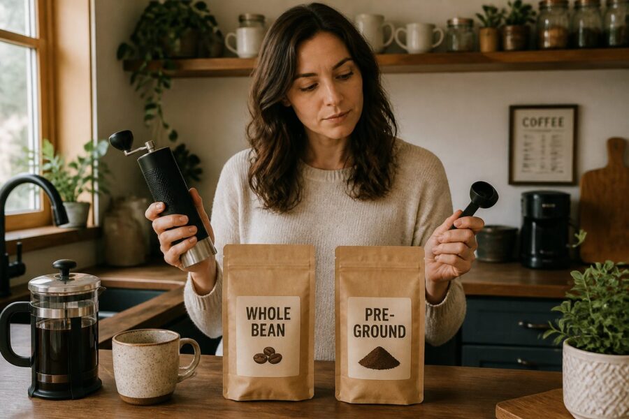 Whole Bean or Pre-Ground Coffee: How to Choose for Home